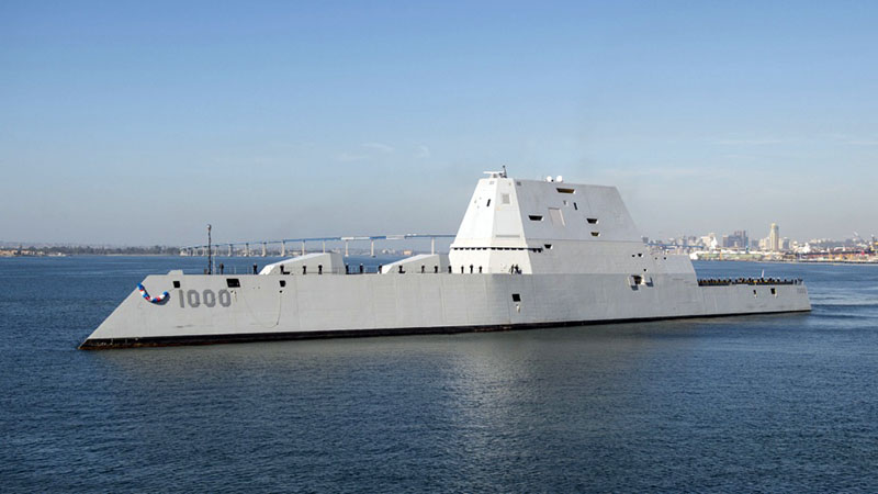 Эсминец Zumwalt (USS DDG-1000).