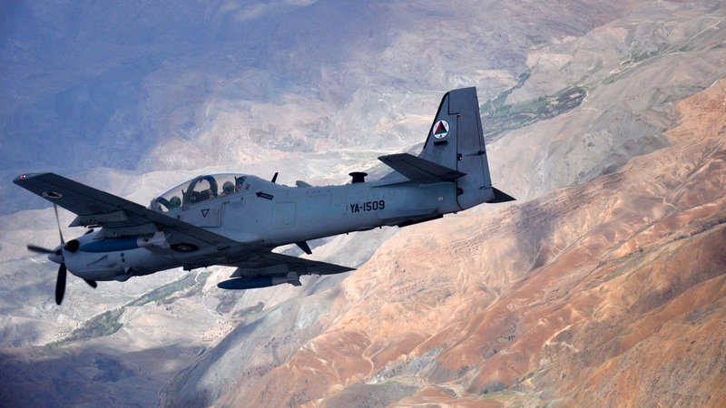 A-29 Super Tucano в Афганистане.