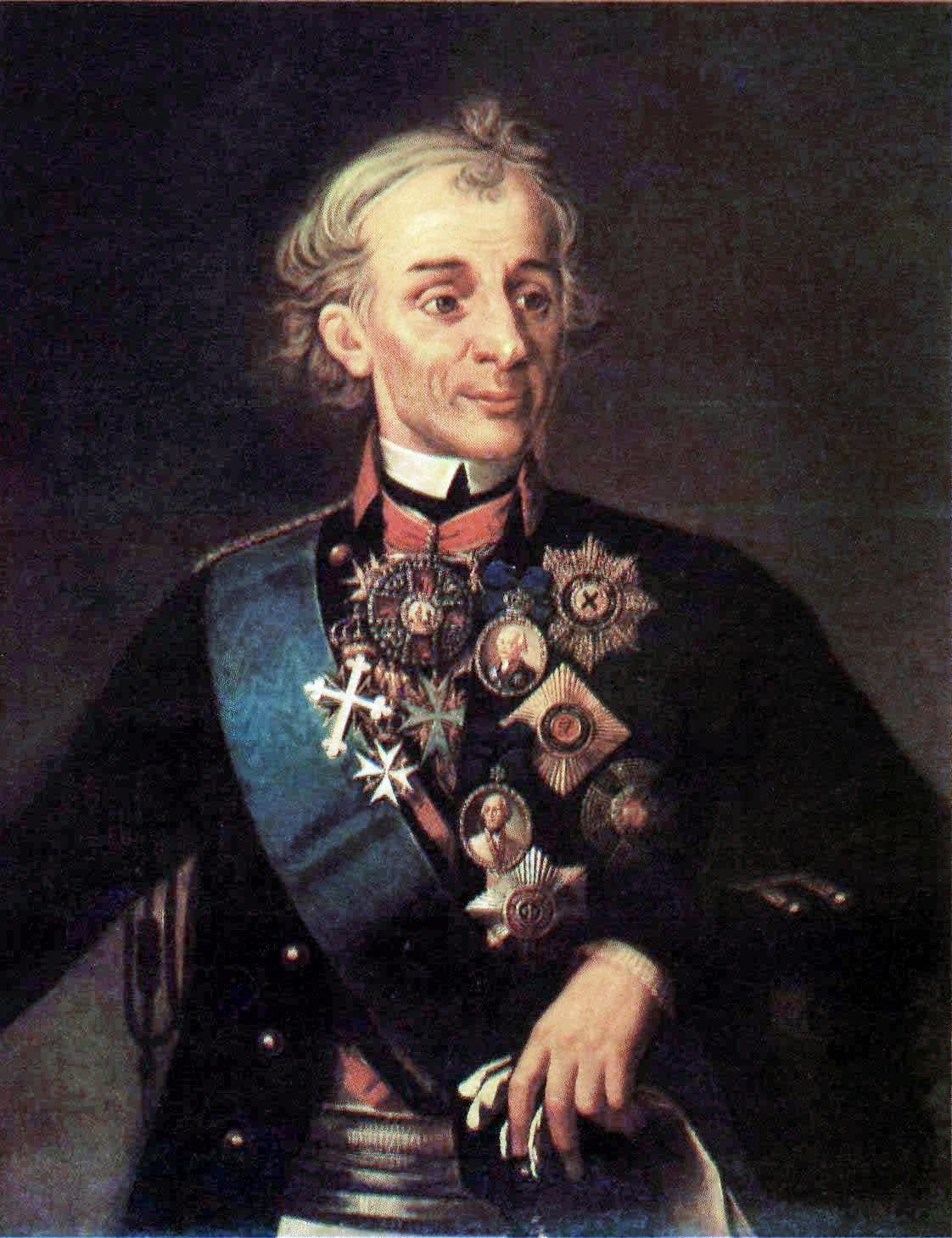 Портрет А.В. Суворова.