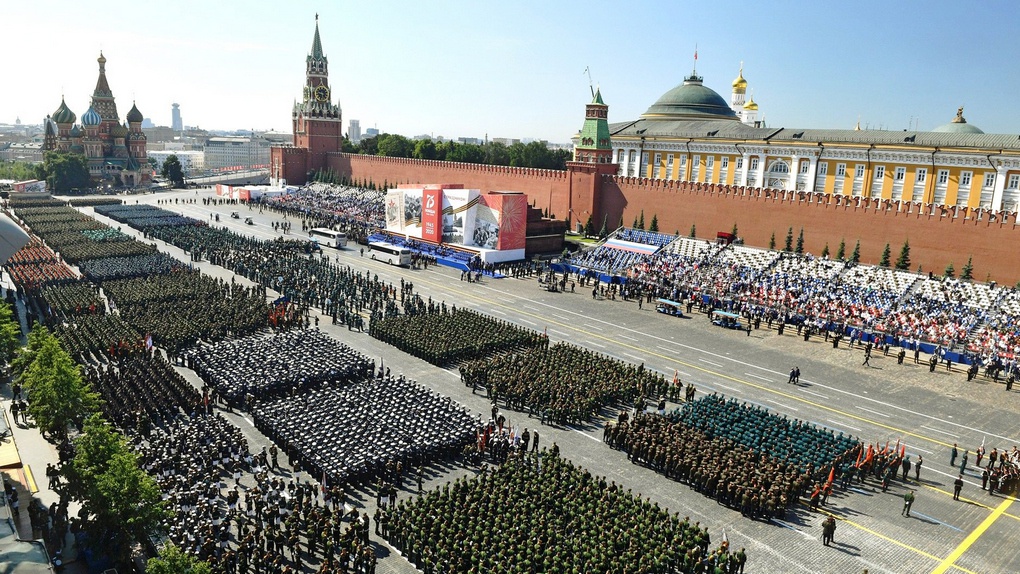 Парад Победы к 75-летию Победы.