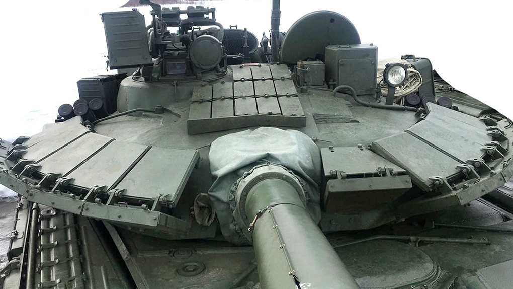 Башня танка Т-80БВМ.