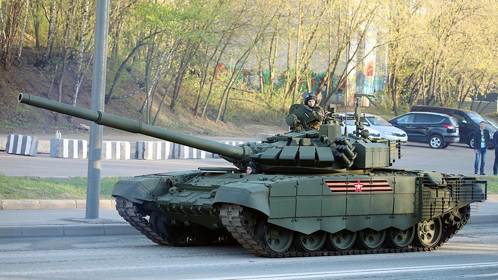 Танк Т-72Б3 образца 2016.