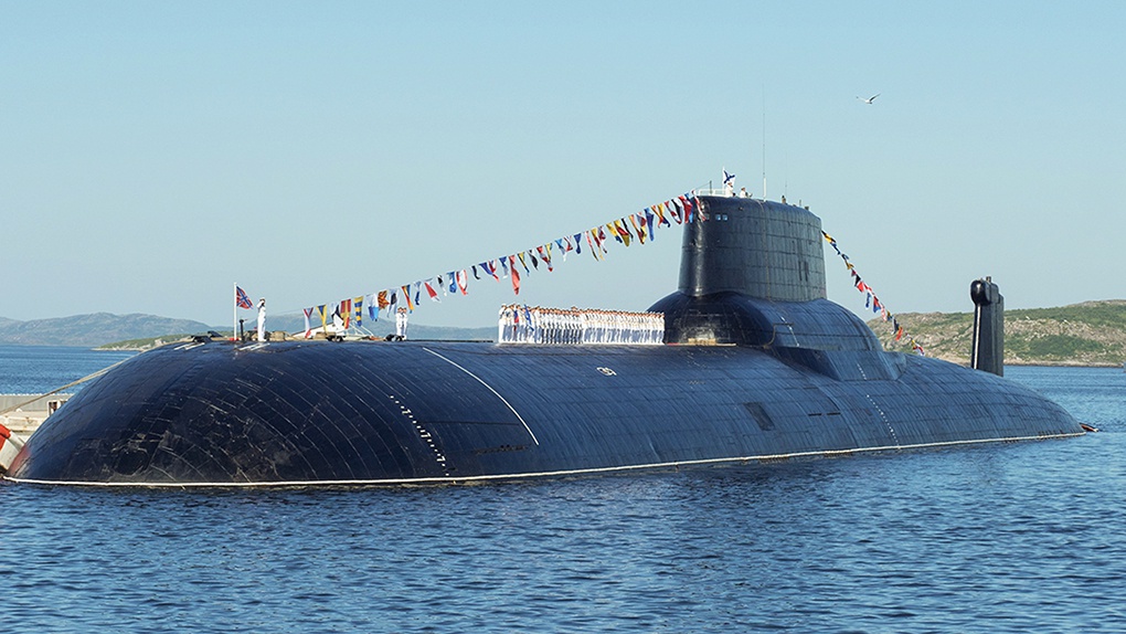 Атомная подводная лодка стратегического назначения типа «Акула».