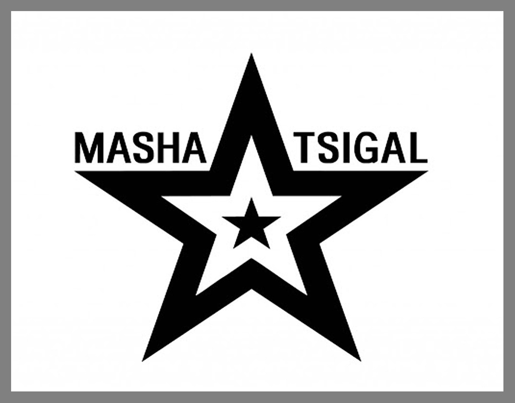 Логотип бренда Masha Tsigal.