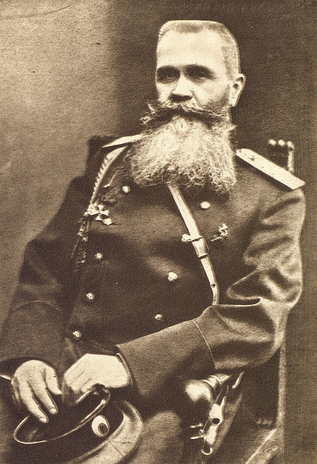 Командующий Юго-Западным фронтом генерал Н.И.Иванов.