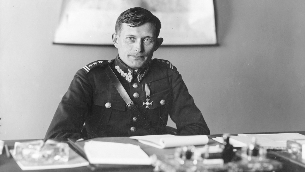 Польский бригадный генерал Владислав Лангнер, руководитель обороны города Львова.