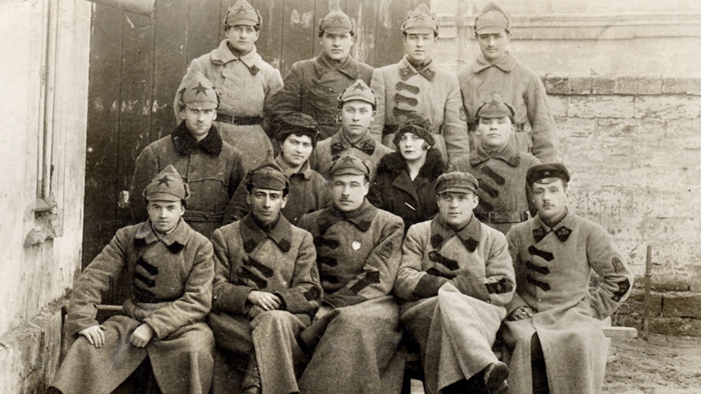 Л.А. Говоров (в центре). 51-я Перекопская дивизия, 1923-1924 гг.