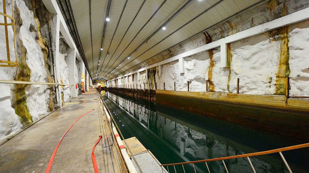 Норвежская база подводных лодок «Олавсверна».