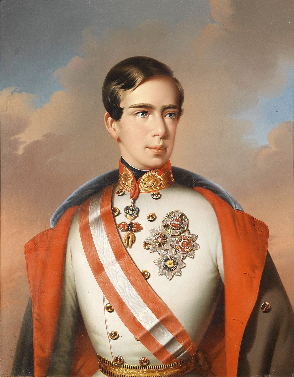 Франц-Иосиф I (портрет Эдуарда Клебера).