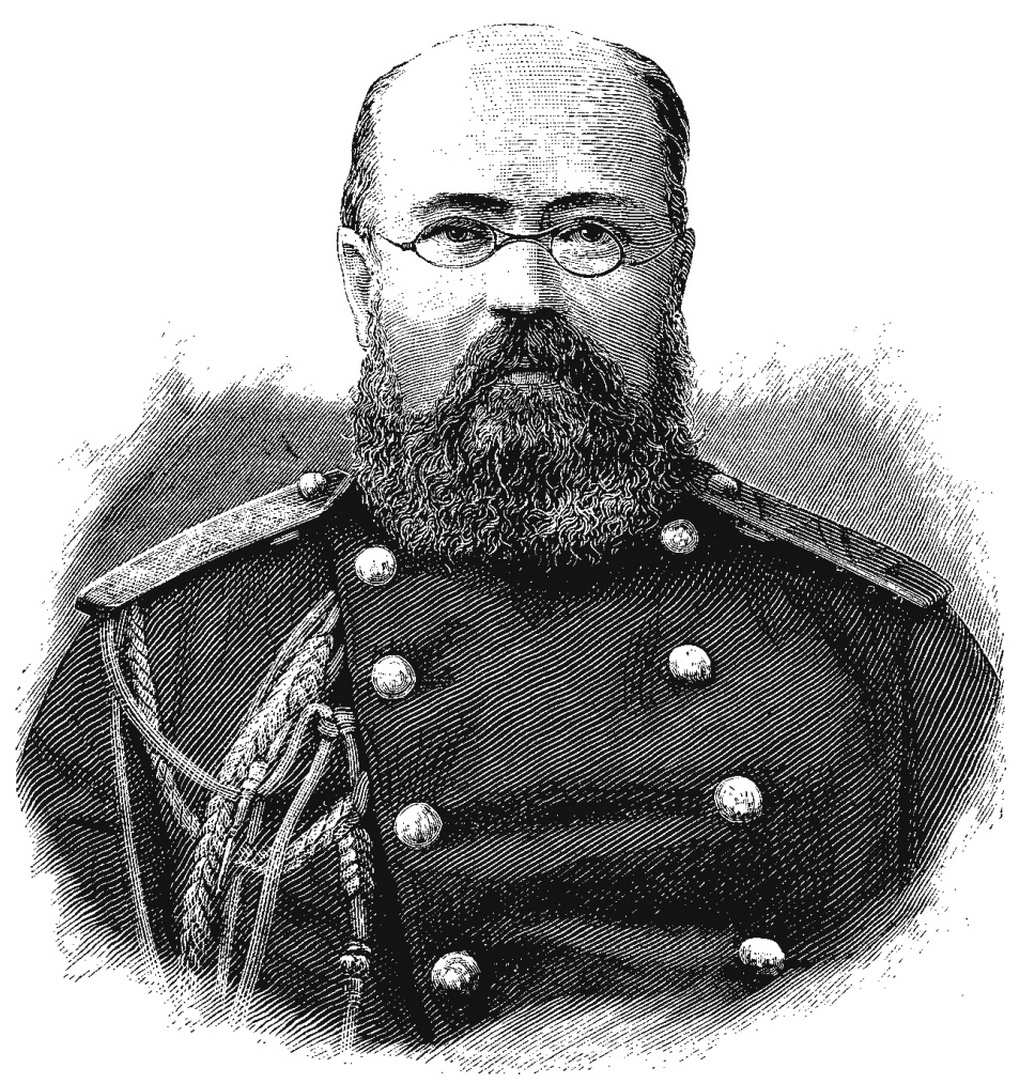 Генерал А.В. Комаров (портрет Ю. Барановского).