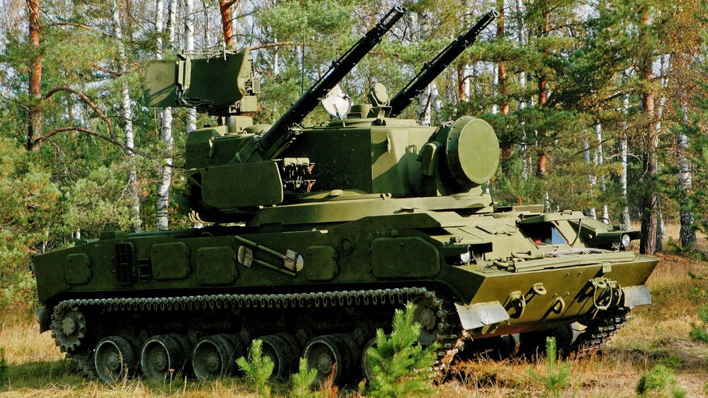 ЗПРК «Тунгуска-М1».