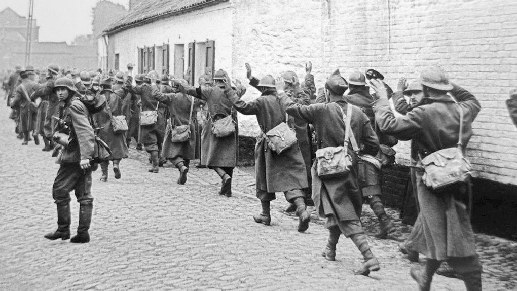 Пленные французы, 1940 г.