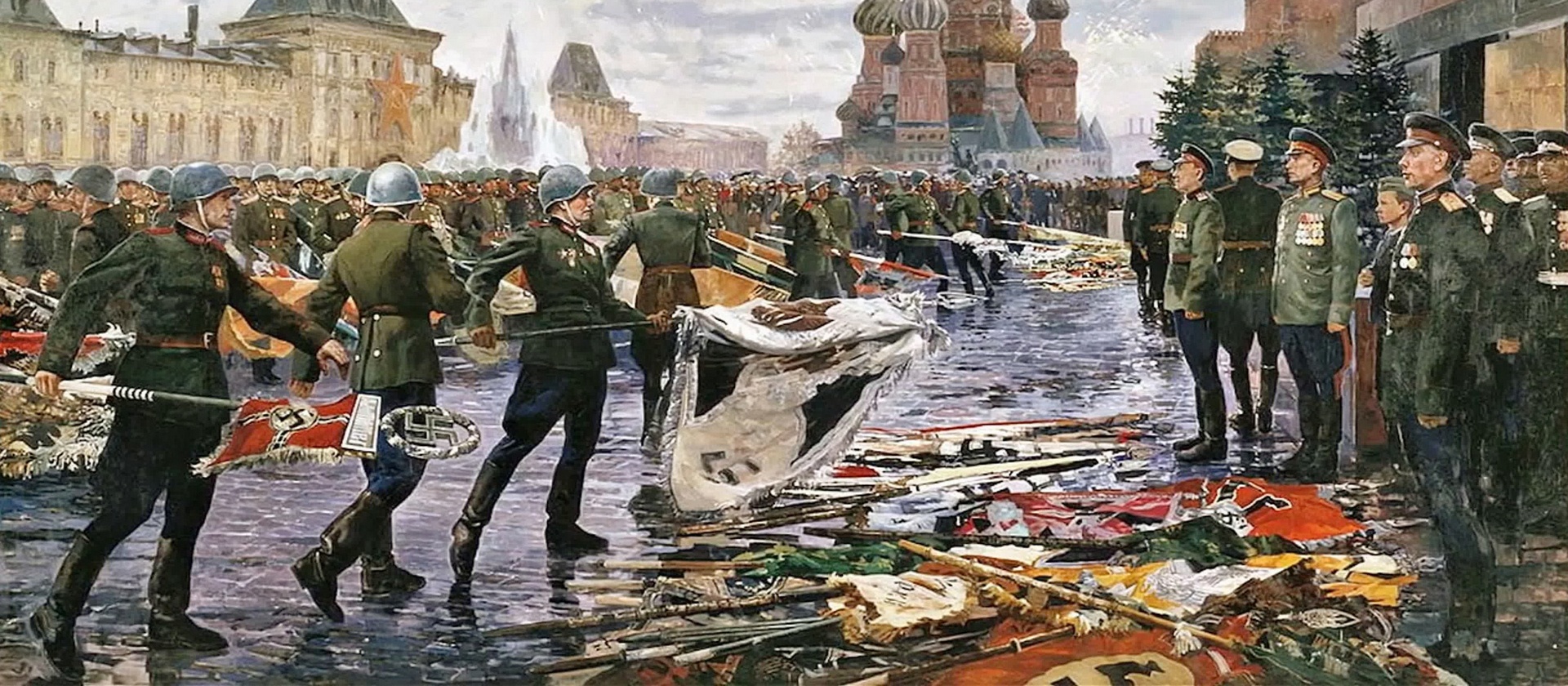 Москва 1945-го. Парад победителей Москва 1945-го. Парад победителей