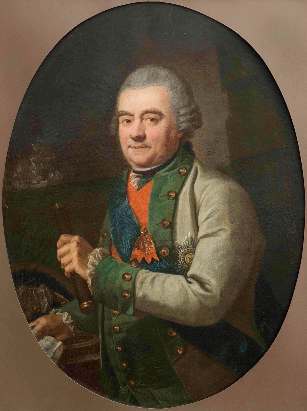 Адмирал Григорий Спиридов (портрет неизвестного художника).