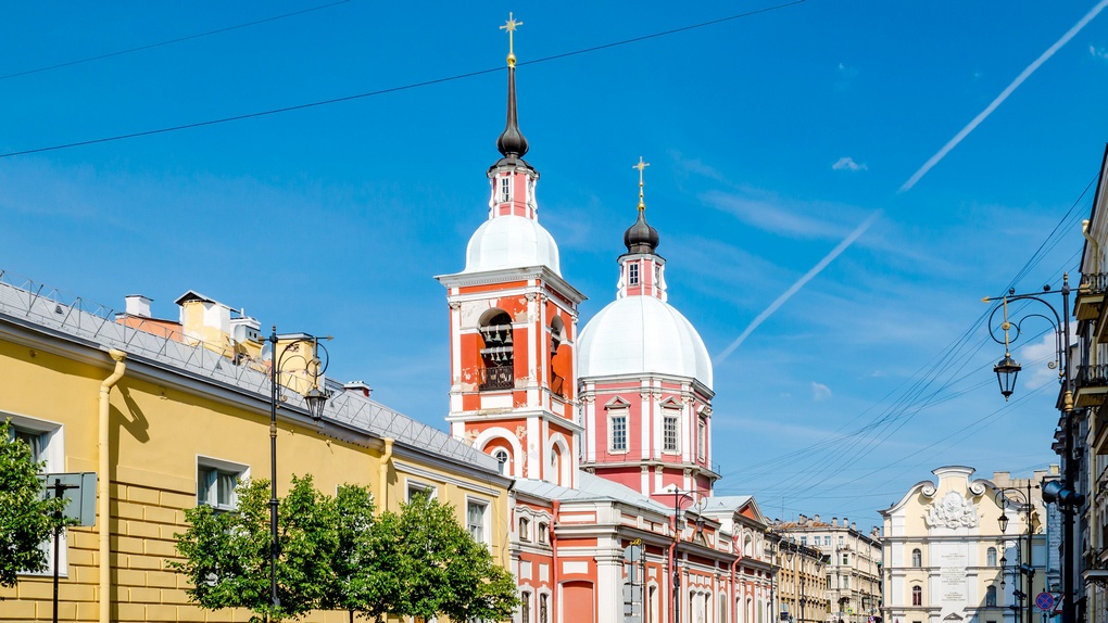 Пантелеймоновская церковь в Санкт-Петербурге.