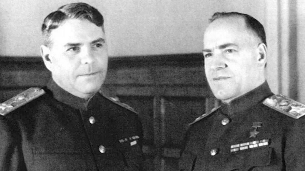 А.М. Василевский и Г.К. Жуков.