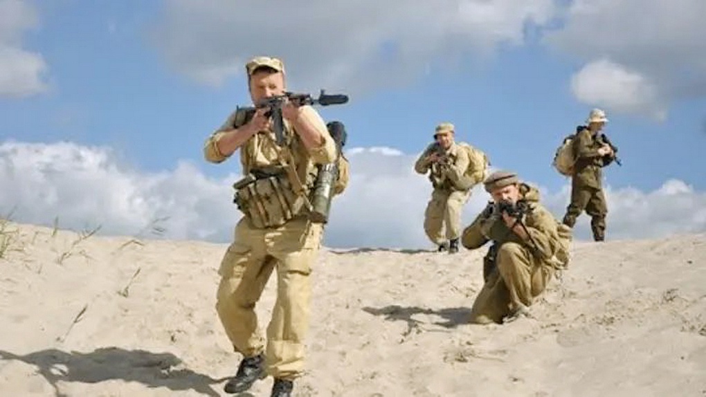 Бойцы спецназа ГРУ в Афганистане.