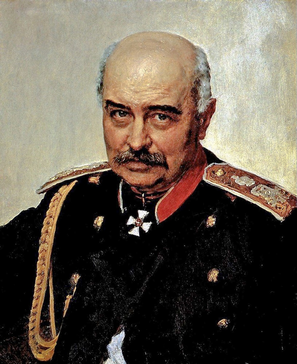 Михаил Иванович Драгомиров (портрет Ильи Репина).