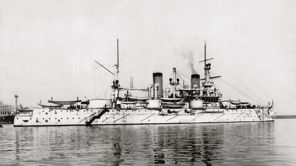 Эскадренный броненосец «Севастополь».