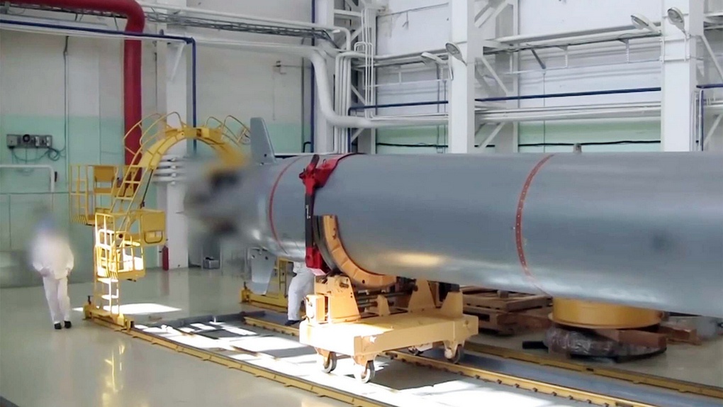 «Посейдон» в сборочном цехе.