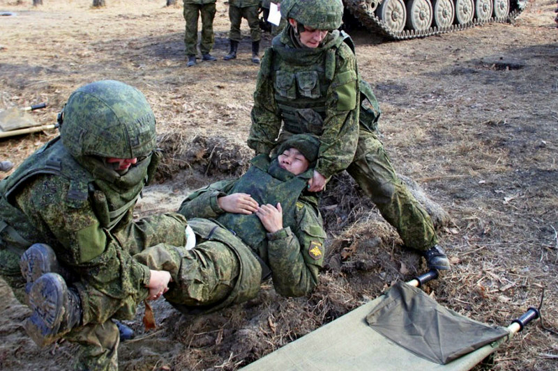 Соревнования проходили в обстановке, приближенной к реальной боевой.