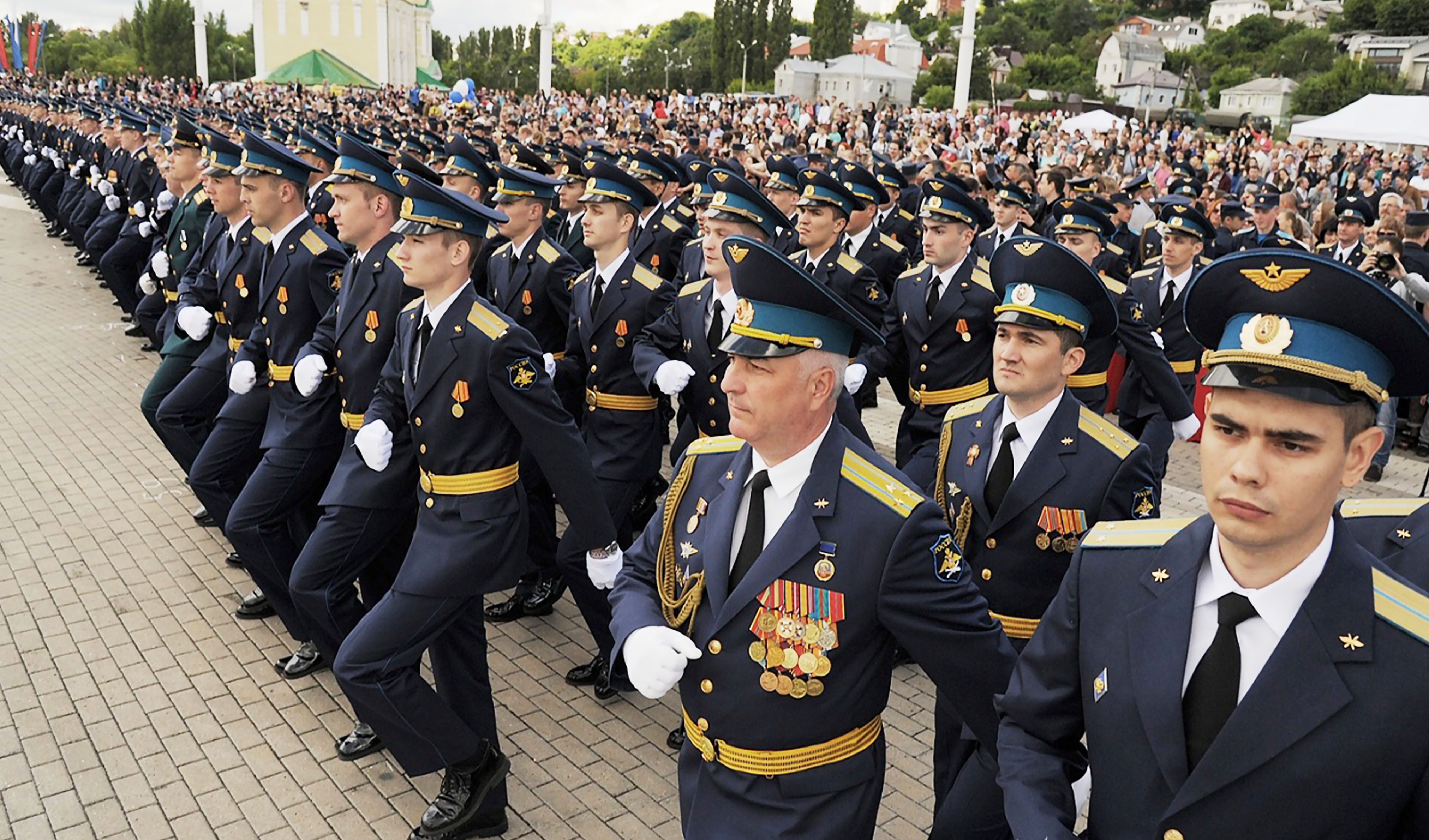 Очередной выпуск офицеров.