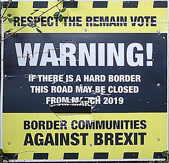 Ирландцы с дух сторон против Brexit.