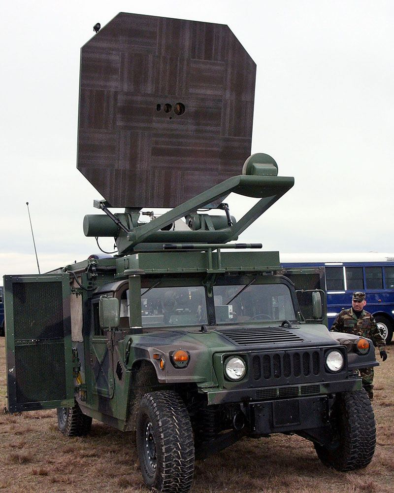 Образец микроволнового оружия Silent Guardian («Бесшумный страж»).