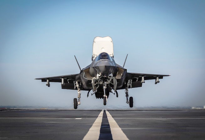 Lockheed Martin F-35B.