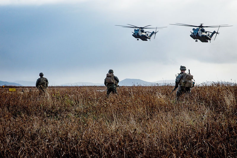 Норвежские союзники по НАТО на Trident Juncture-18.