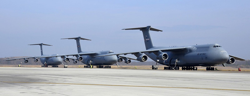 Американский Lockheed C-5 «Galaxy» сошёл с конвейера в конце 60-х.