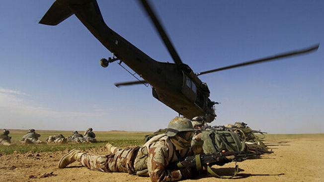 Американские военные в Афганистане.
