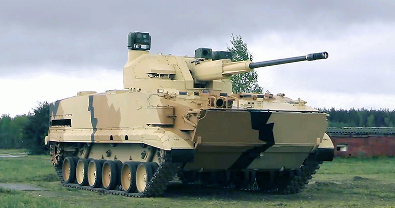 Боевая машина зенитного артиллерийского комплекса (ЗАК) 2С38 «Деривация-ПВО».