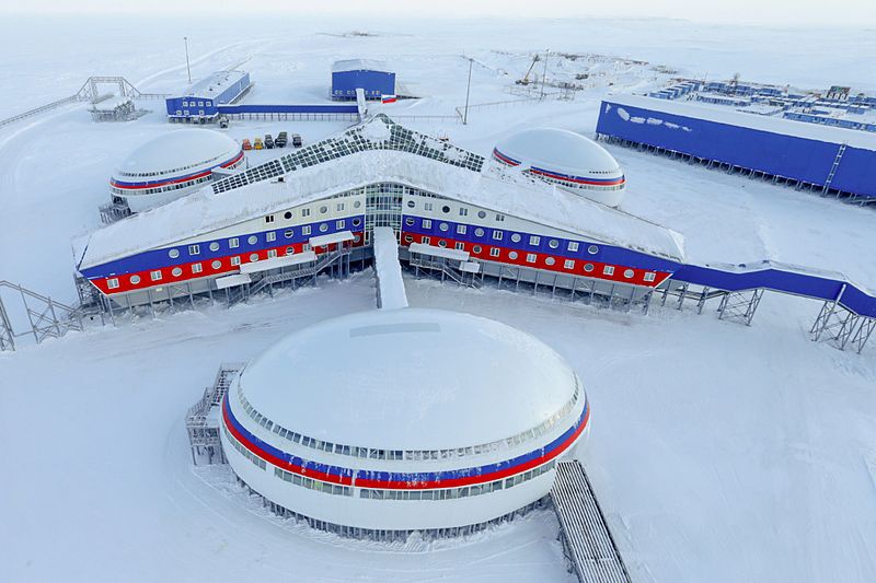 «Северный клевер» - военная база Российской Федерации на острове Котельный.