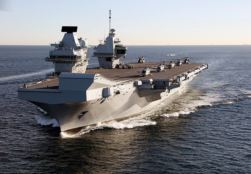 В мае этого года Лондон впервые планирует направить в район Восточно-Китайского моря свою авианосную ударную группу (АУГ) во главе с авианосцем «Queen Elizabeth» («Королева Елизавета»).