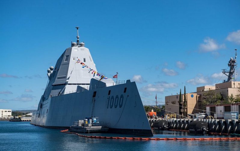 Новейший эсминец Zumwalt.