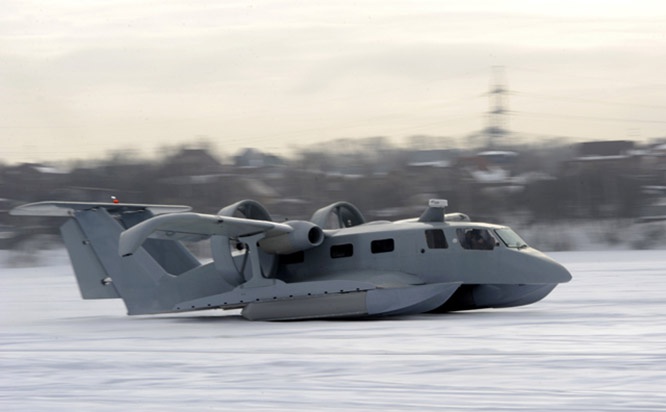 Экранолёт-амфибия «Буревестник-24».