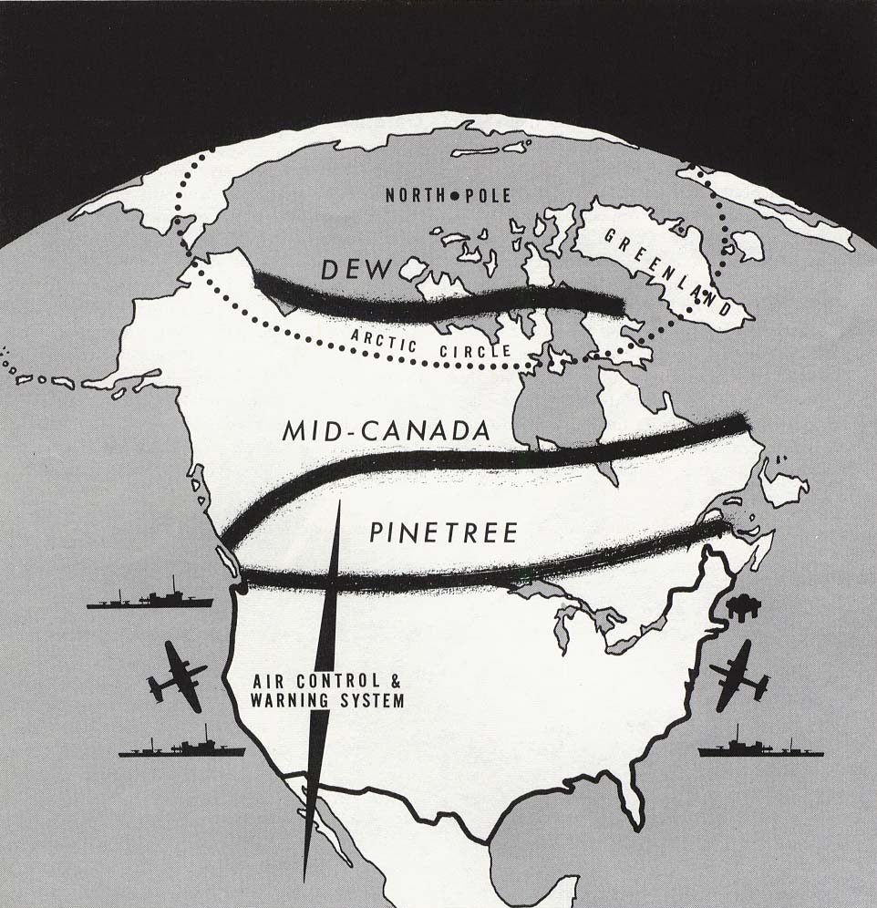 Линии «Pinetree Line» и «DEW Line».