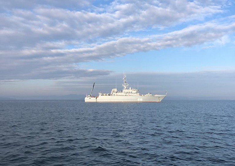 Экипаж строящегося для Тихоокеанского флота новейшего тральщика проекта 12700 «Пётр Ильичёв» завершил обучение в Объединённом центре ВМФ.