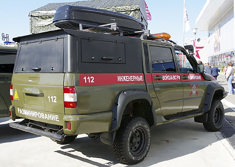 В подразделения инженерных войск Вооружённых сил России за первое полугодие 2021-го поставлено 25 специальных автомобилей группы разминирования САГР.