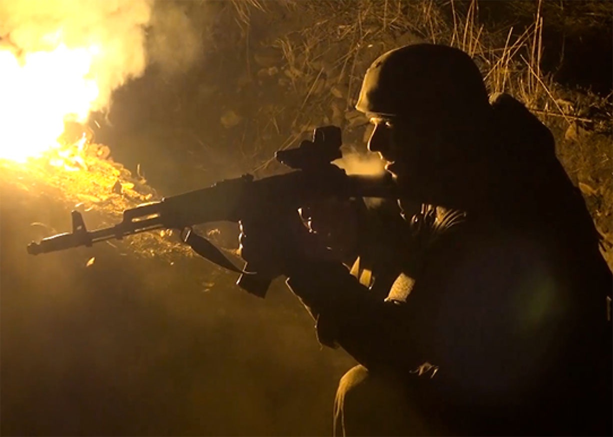 Более 500 военнослужащих приняли участие в ночных стрельбах на полигоне Борзя-Новая Восточного военного округа.