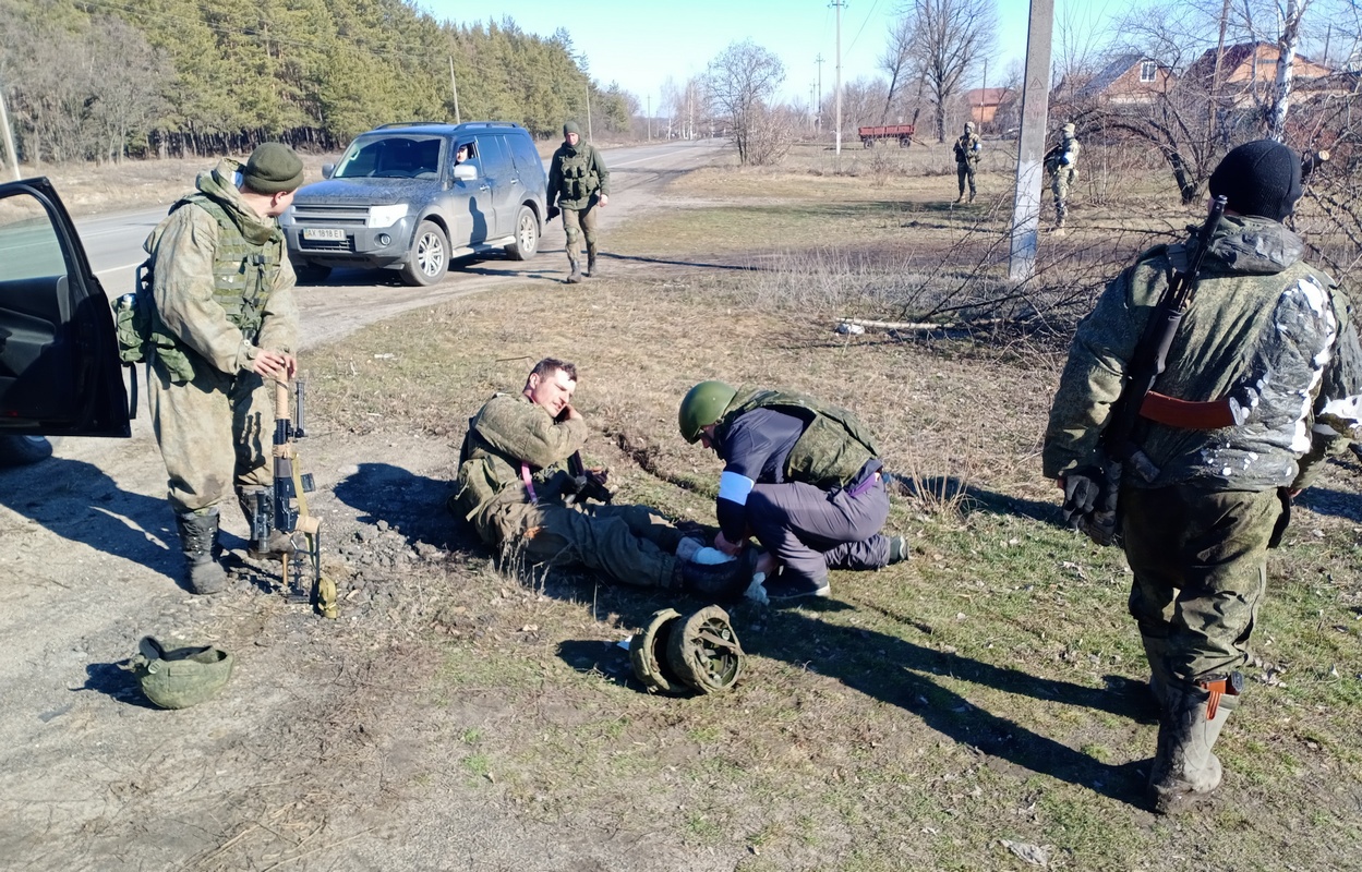 На въезде в город со стороны Северной Салтовки и окружной разгорелся бой, несколько наших ребят погибли, несколько были ранены.