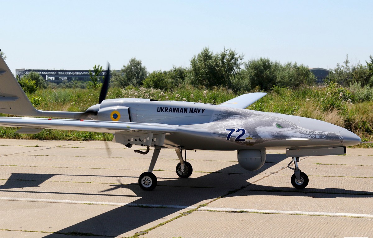Турецкий «Байрактар» украинских ВМС.