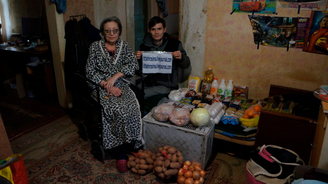 Сын нашей Елены Ивановны.