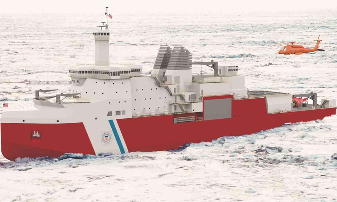 Ледокол Polar Sentinel (графическая визуализация).