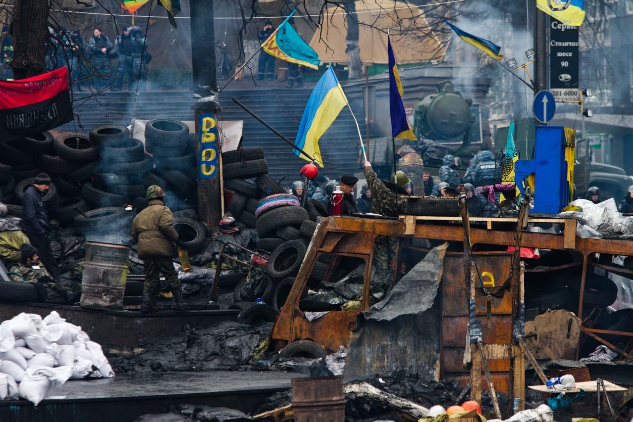 Евромайдан активно поддерживался из-за рубежа.