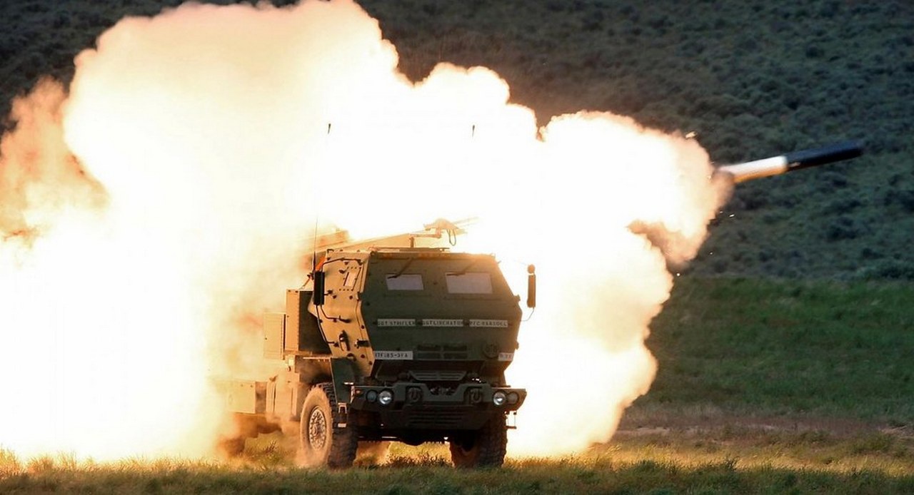 Удар HIMARS.