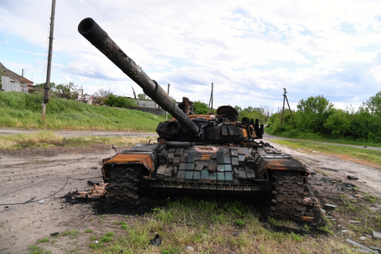 В Харьковской области бои были тяжёлые.
