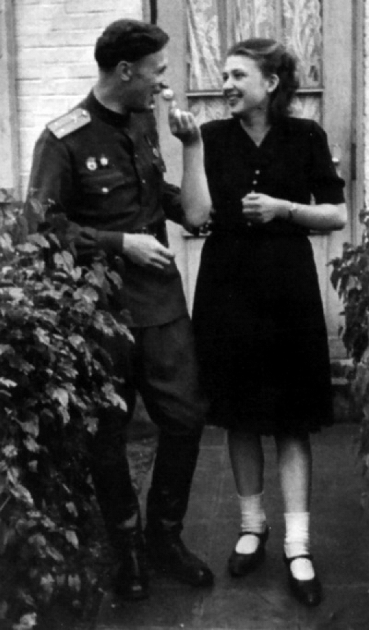 Юрий Дроздов с женой.