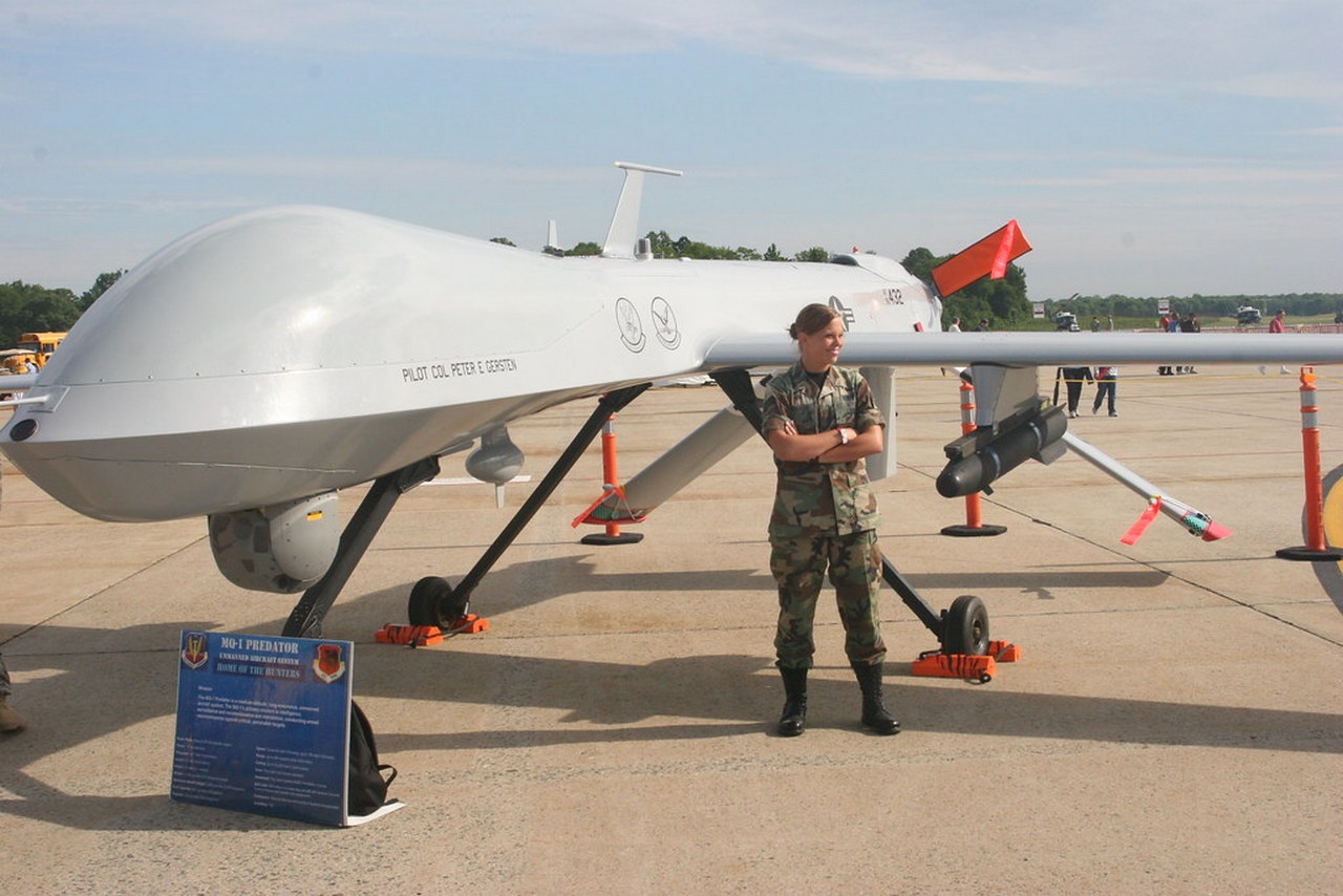 Американский беспилотник MQ-1 Predator.